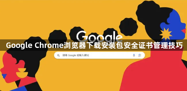 Google Chrome浏览器下载安装包安全证书管理技巧1