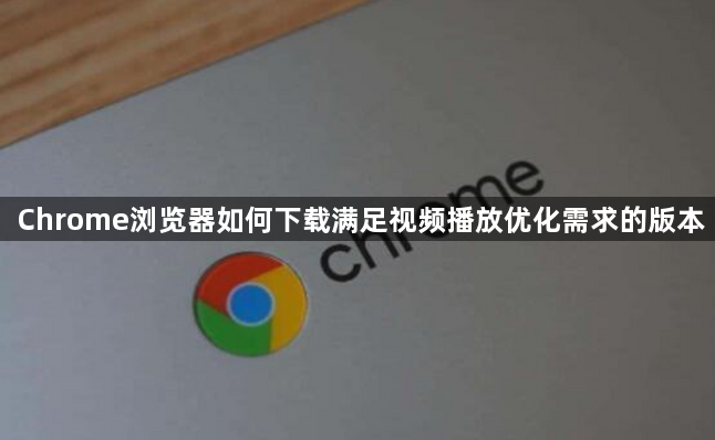 Chrome浏览器如何下载满足视频播放优化需求的版本1