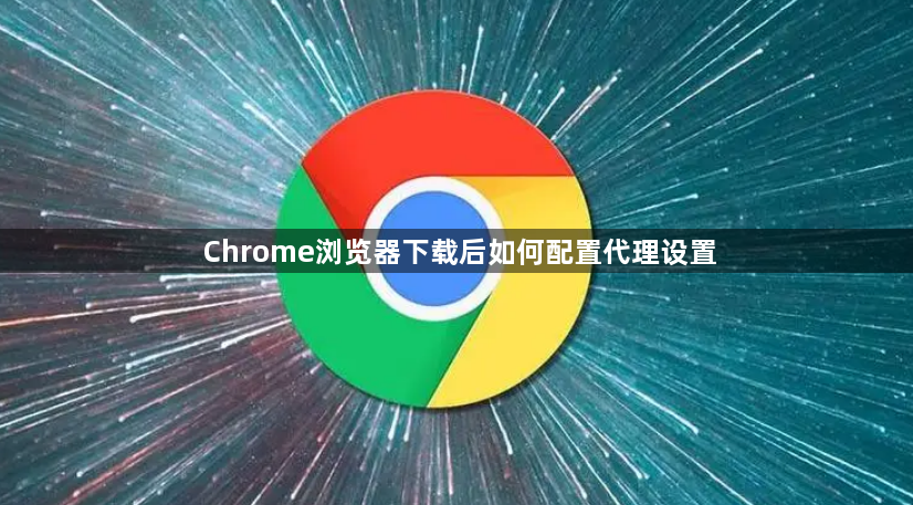 Chrome浏览器下载后如何配置代理设置1