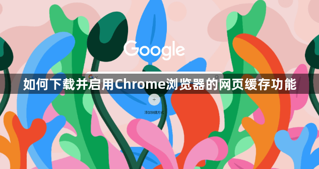 如何下载并启用Chrome浏览器的网页缓存功能1