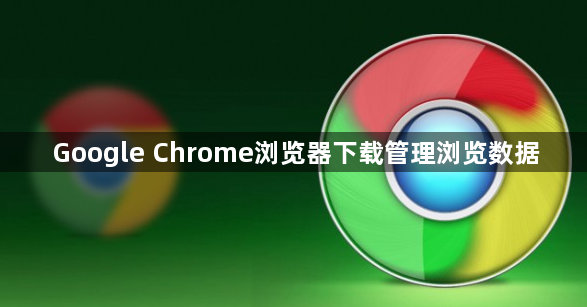 Google Chrome浏览器下载管理浏览数据1