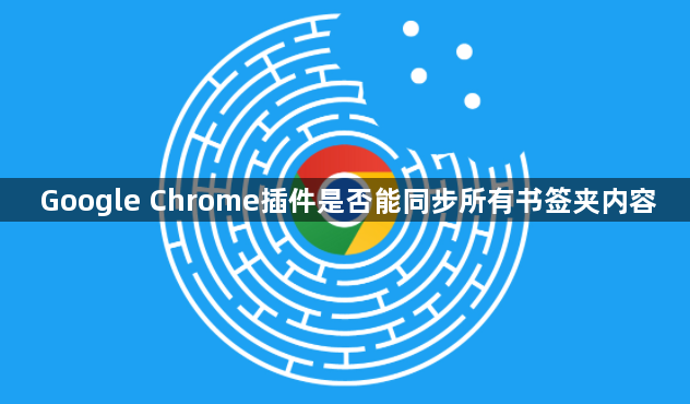 Google Chrome插件是否能同步所有书签夹内容1