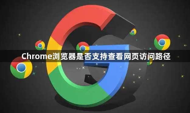 Chrome浏览器是否支持查看网页访问路径1