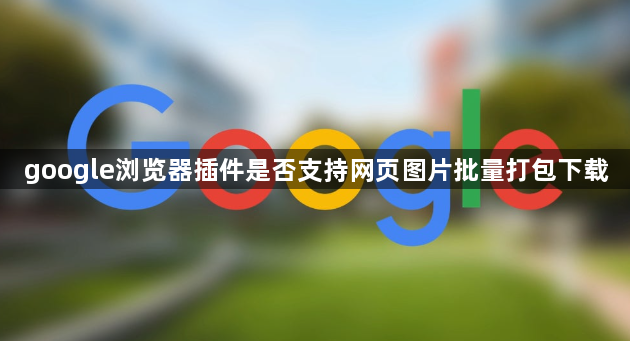 google浏览器插件是否支持网页图片批量打包下载1