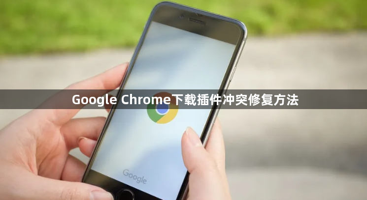 Google Chrome下载插件冲突修复方法1