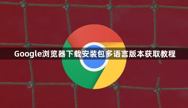 Google浏览器下载安装包多语言版本获取教程1