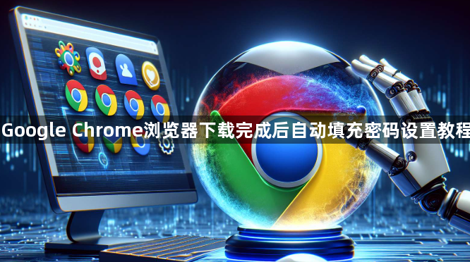 Google Chrome浏览器下载完成后自动填充密码设置教程1