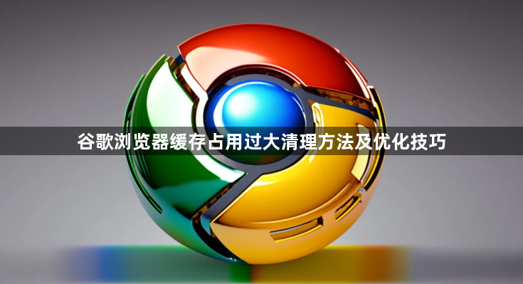 谷歌浏览器缓存占用过大清理方法及优化技巧1