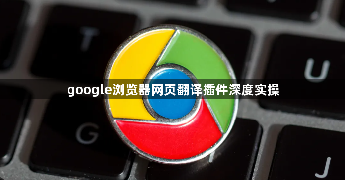 google浏览器网页翻译插件深度实操1