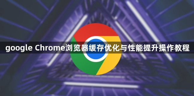 google Chrome浏览器缓存优化与性能提升操作教程1