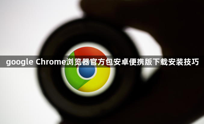 google Chrome浏览器官方包安卓便携版下载安装技巧1