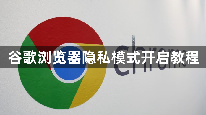 谷歌浏览器隐私模式开启教程1