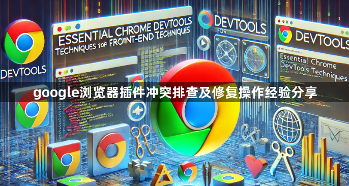 google浏览器插件冲突排查及修复操作经验分享1