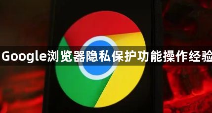 Google浏览器隐私保护功能操作经验1