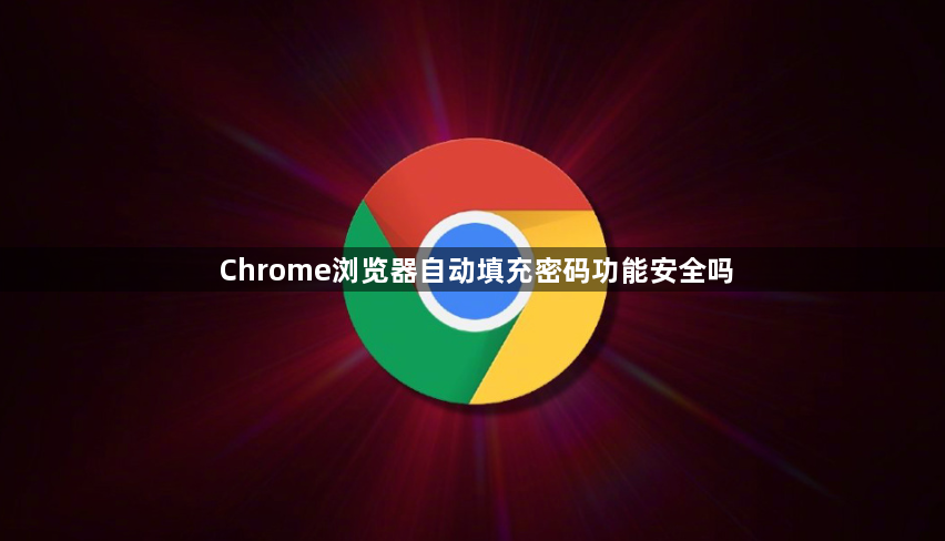 Chrome浏览器自动填充密码功能安全吗1