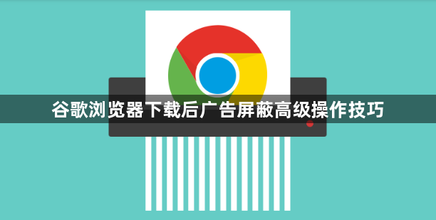 谷歌浏览器下载后广告屏蔽高级操作技巧1