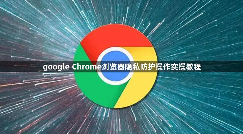 google Chrome浏览器隐私防护操作实操教程1