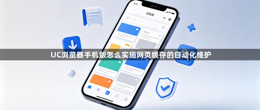 UC浏览器手机版怎么实施网页缓存的自动化维护1