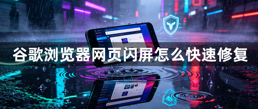 谷歌浏览器网页闪屏怎么快速修复1