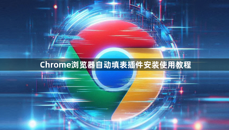 Chrome浏览器自动填表插件安装使用教程1