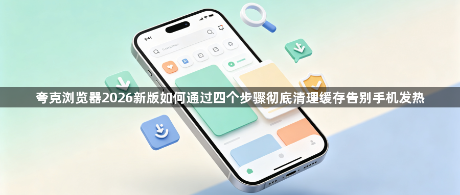 夸克浏览器2026新版如何通过四个步骤彻底清理缓存告别手机发热1