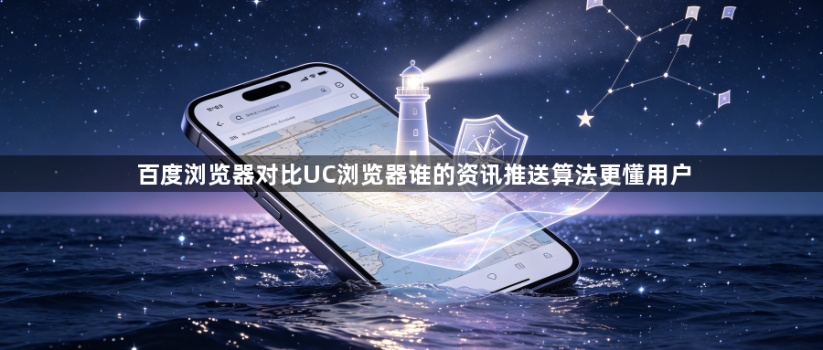 百度浏览器对比UC浏览器谁的资讯推送算法更懂用户1