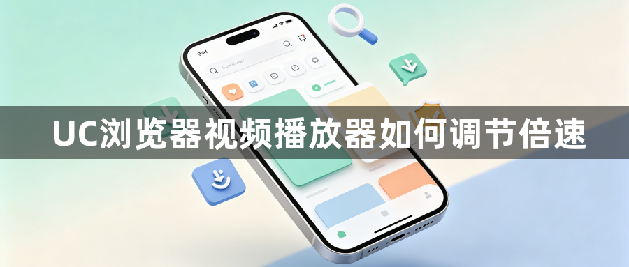 UC浏览器视频播放器如何调节倍速1