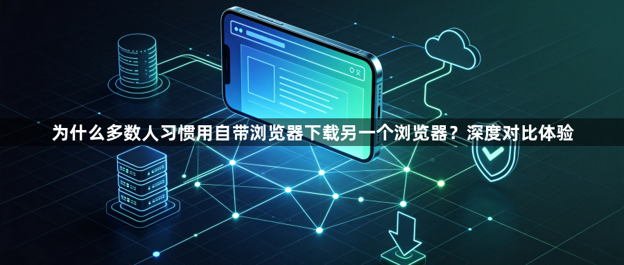为什么多数人习惯用自带浏览器下载另一个浏览器？深度对比体验1