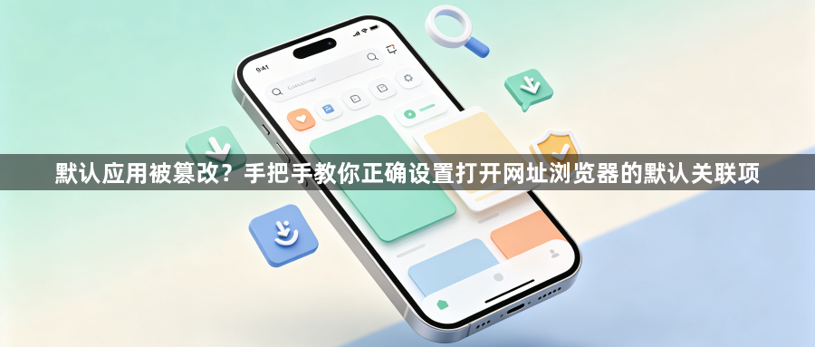 默认应用被篡改?手把手教你正确设置打开网址浏览器的默认关联项1
