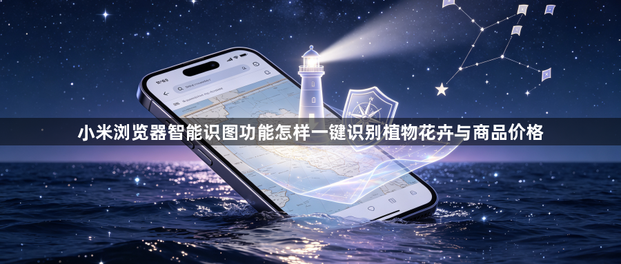 小米浏览器智能识图功能怎样一键识别植物花卉与商品价格1