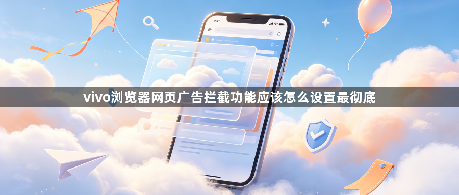 vivo浏览器网页广告拦截功能应该怎么设置最彻底1