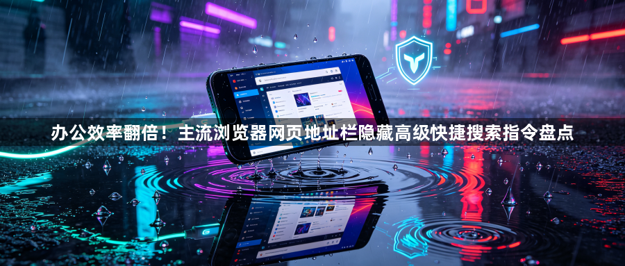 办公效率翻倍！主流浏览器网页地址栏隐藏高级快捷搜索指令盘点1