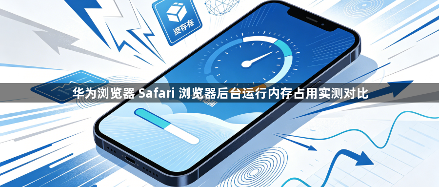 华为浏览器 Safari 浏览器后台运行内存占用实测对比1