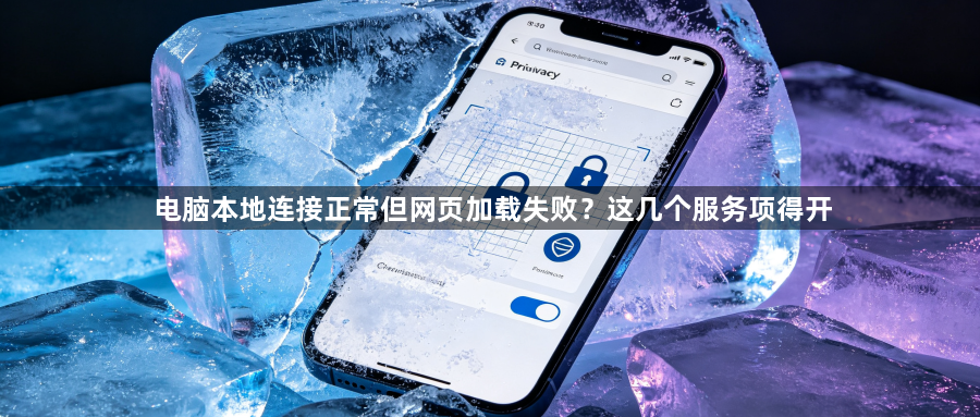 电脑本地连接正常但网页加载失败？这几个服务项得开1