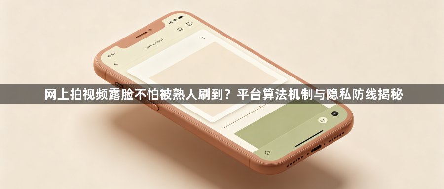 网上拍视频露脸不怕被熟人刷到？平台算法机制与隐私防线揭秘1