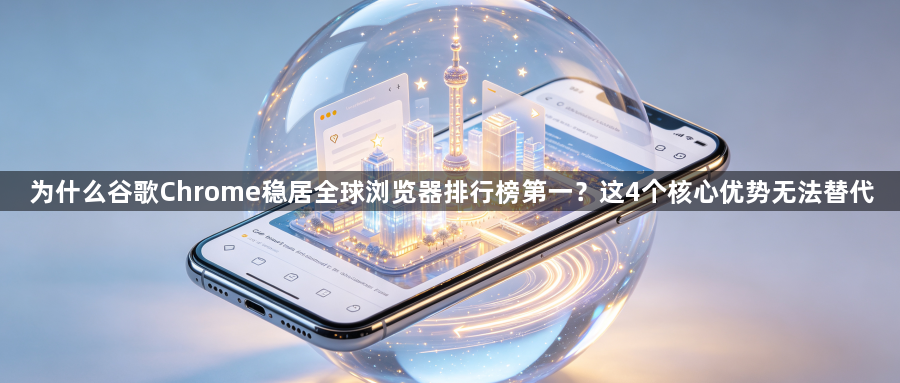 为什么谷歌Chrome稳居全球浏览器排行榜第一？这4个核心优势无法替代1