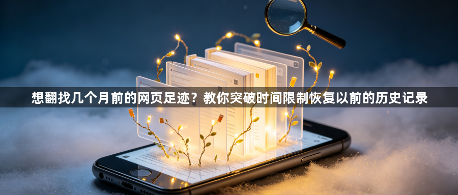 想翻找几个月前的网页足迹?教你突破时间限制恢复以前的历史记录1