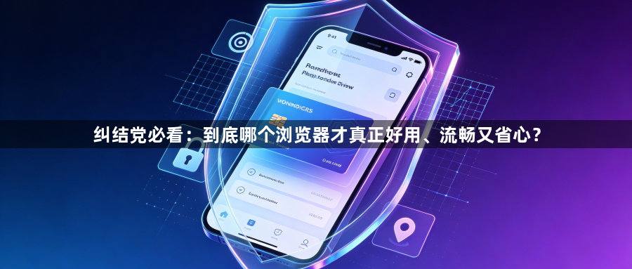 纠结党必看:到底哪个浏览器才真正好用、流畅又省心?1