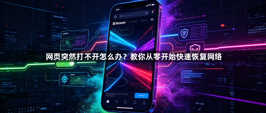 网页突然打不开怎么办？教你从零开始快速恢复网络1