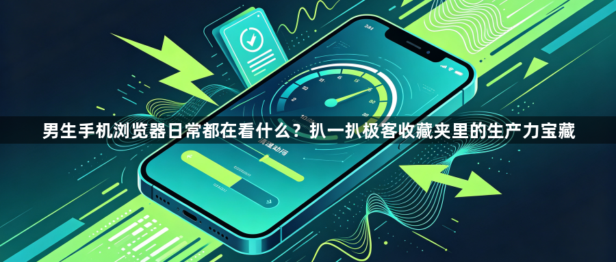 男生手机浏览器日常都在看什么？扒一扒极客收藏夹里的生产力宝藏1