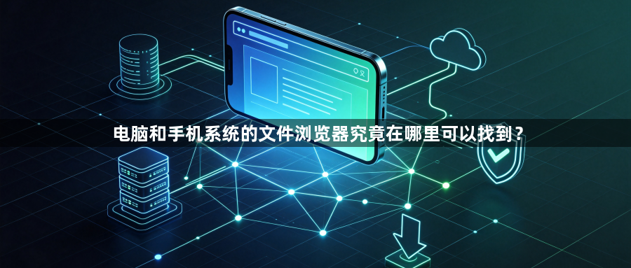 电脑和手机系统的文件浏览器究竟在哪里可以找到？1