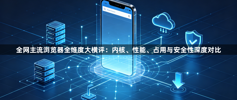 全网主流浏览器全维度大横评：内核、性能、占用与安全性深度对比1