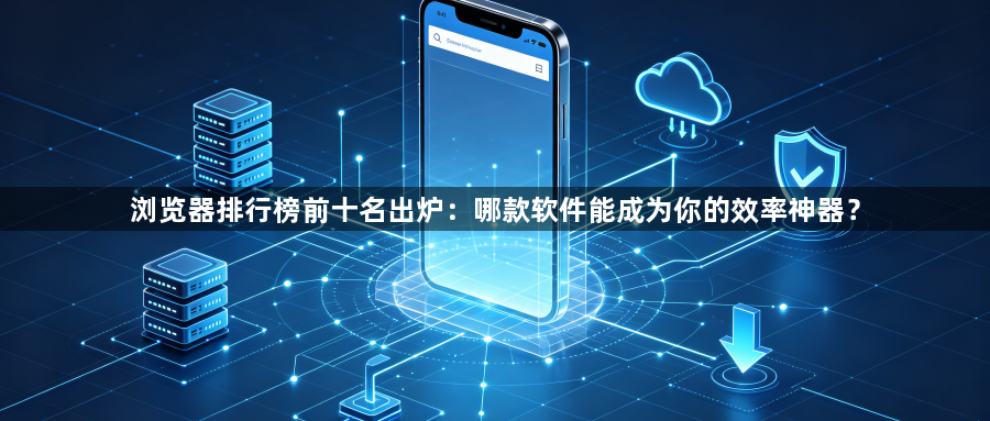 浏览器排行榜前十名出炉：哪款软件能成为你的效率神器？1